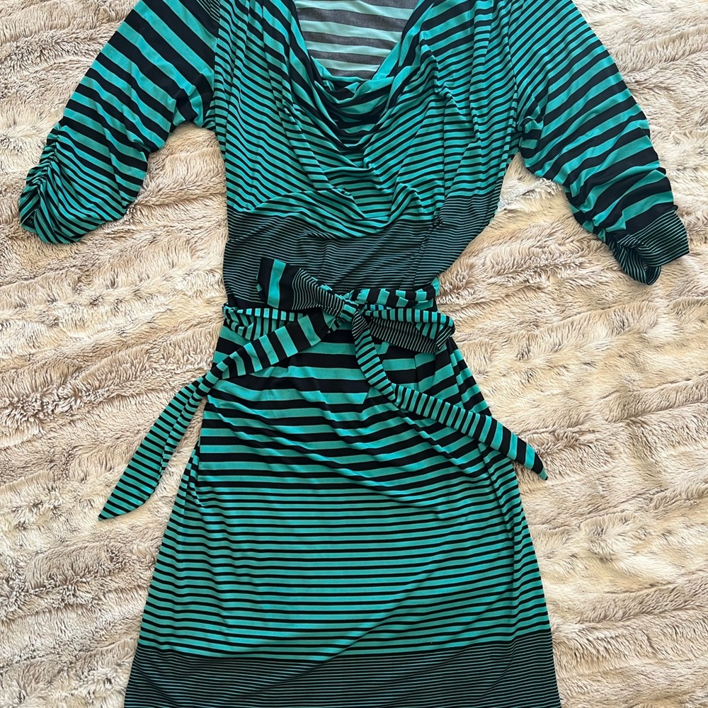 Striped Women's Mini Dress